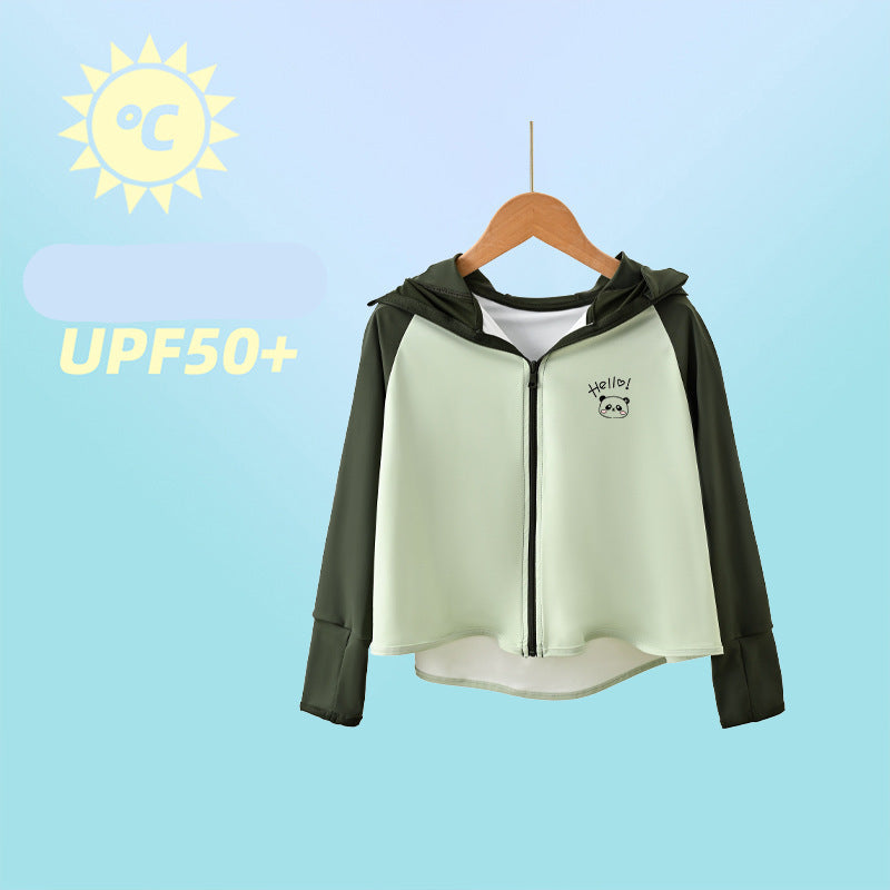 Damen sportliche UV-Schutzjacke mit Kapuze Echo Archiv