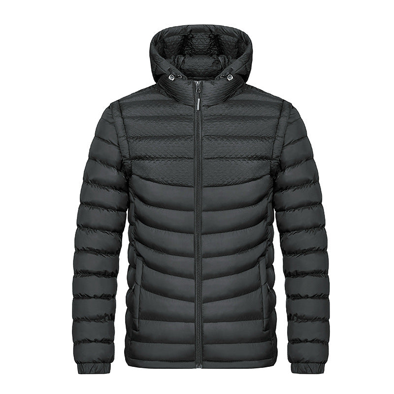 Herren Leichte gesteppte Winterjacke Echo Archiv