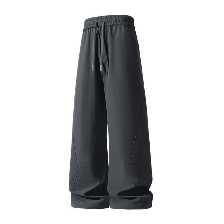 Damen Weite Culotte-Jogginghose mit elastischem Bund, Tunnelzug und dekorativen Nahtpaneelen Echo Archiv