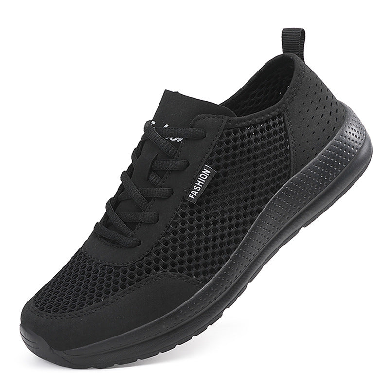 Unisex nan leichter Komfort-Walking-Schuh mit luftigem Wabenmesh, ergonomischer Dämpfungssohle und Zuglasche Echo Archiv