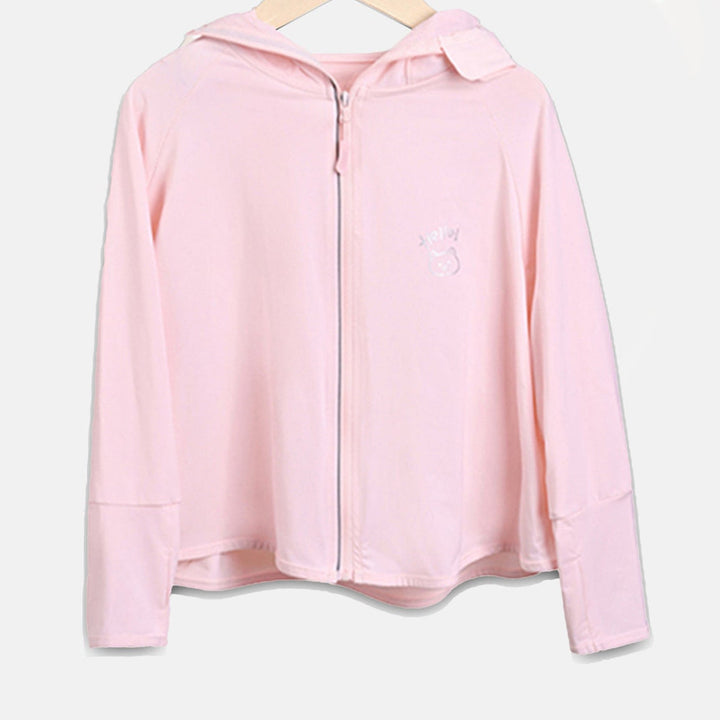 Mädchen Übergangsjacke mit Kapuze und niedlichem Tiermotiv Echo Archiv