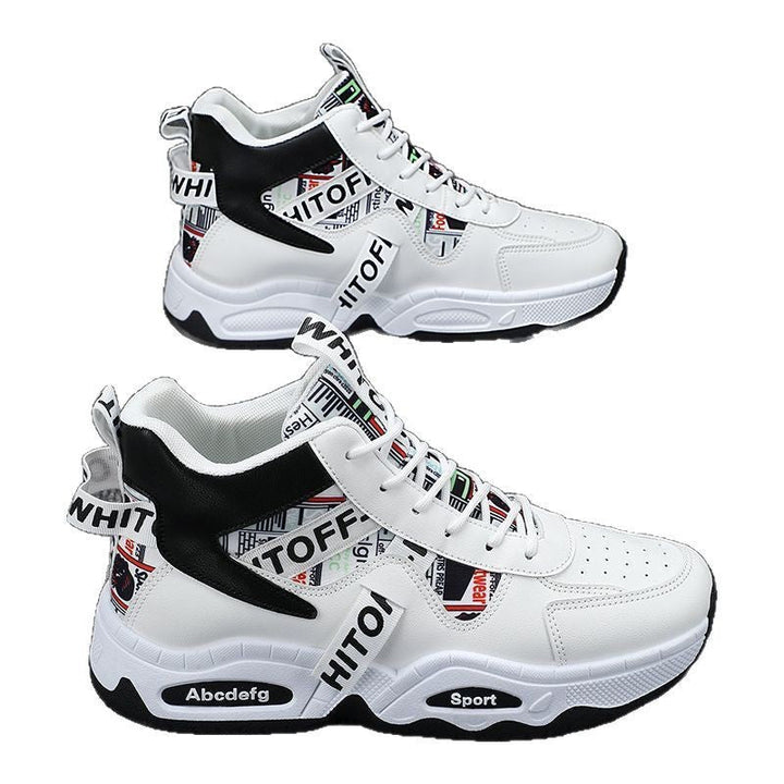 Damen Sportliche Stiefel Sneakers mit hohem Schnitt und modischen Akzenten Echo Archiv