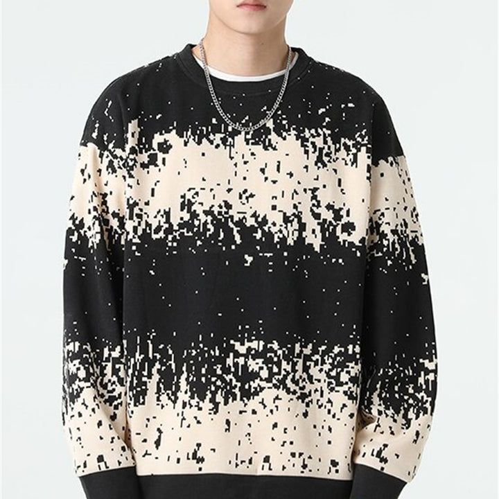 Herren Sweatshirt mit modernem Digitaldruck Echoarchiv