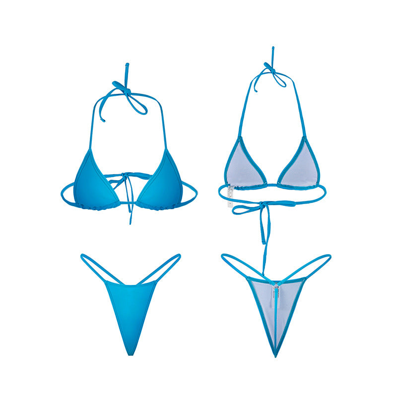 Damen Triangel-Bikini mit tiefem Ausschnitt und minimalistischem Design Echo Archiv