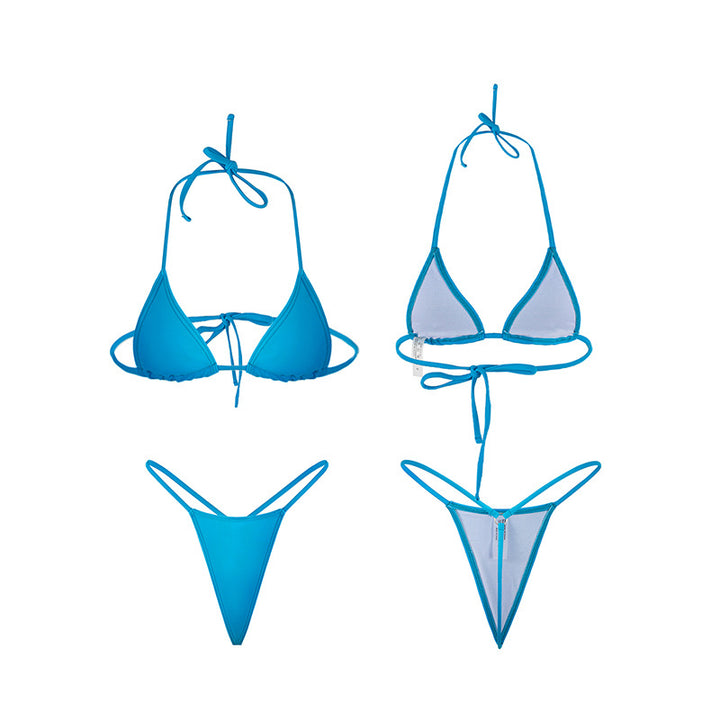 Damen Triangel-Bikini mit tiefem Ausschnitt und minimalistischem Design Echo Archiv