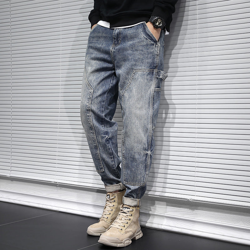 Herren Modische Cargo-Jeans Echoarchiv 1788342012