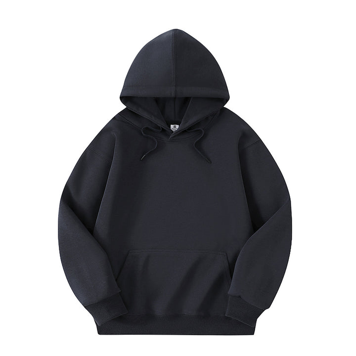 Unisex Minimalistischer Oversize-Kapuzenpullover mit French‑Terry-Qualität und verstärkten Nähten Echoarchiv