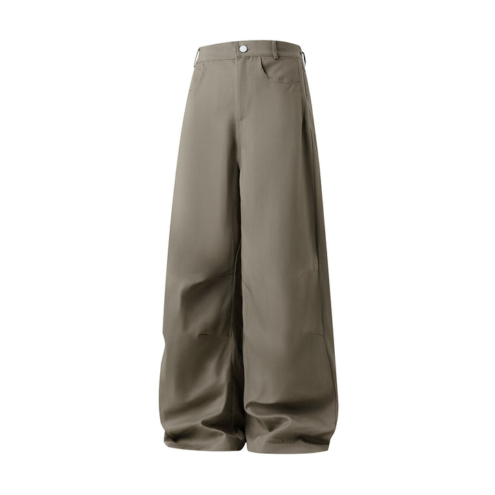 Damen Weite High‑Waist Palazzo‑Hose mit extra weitem Bein und Nahtpaneelen Echo Archiv