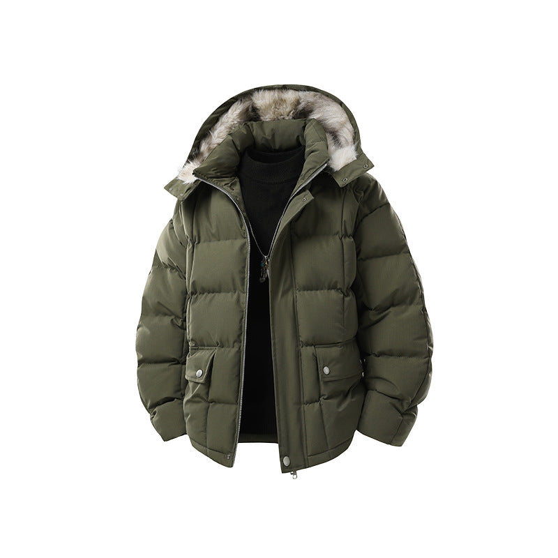 Damen Stepp-Kurzjacke mit abnehmbarer Kapuze und wärmender Microfaserfüllung Echo Archiv