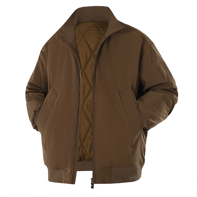 Herren Winterjacke mit warmem Innenfutter und praktischen Taschen Echoarchiv