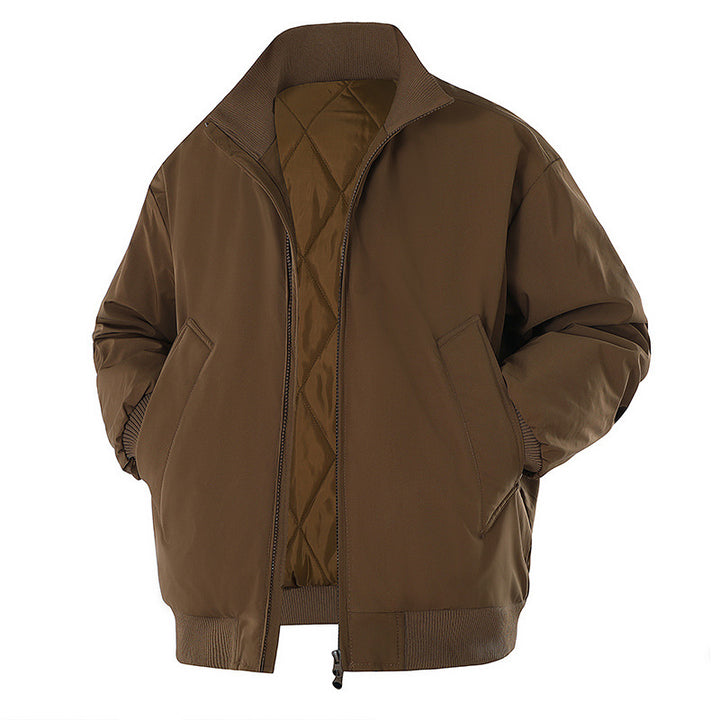 Herren Winterjacke mit warmem Innenfutter und praktischen Taschen Echoarchiv