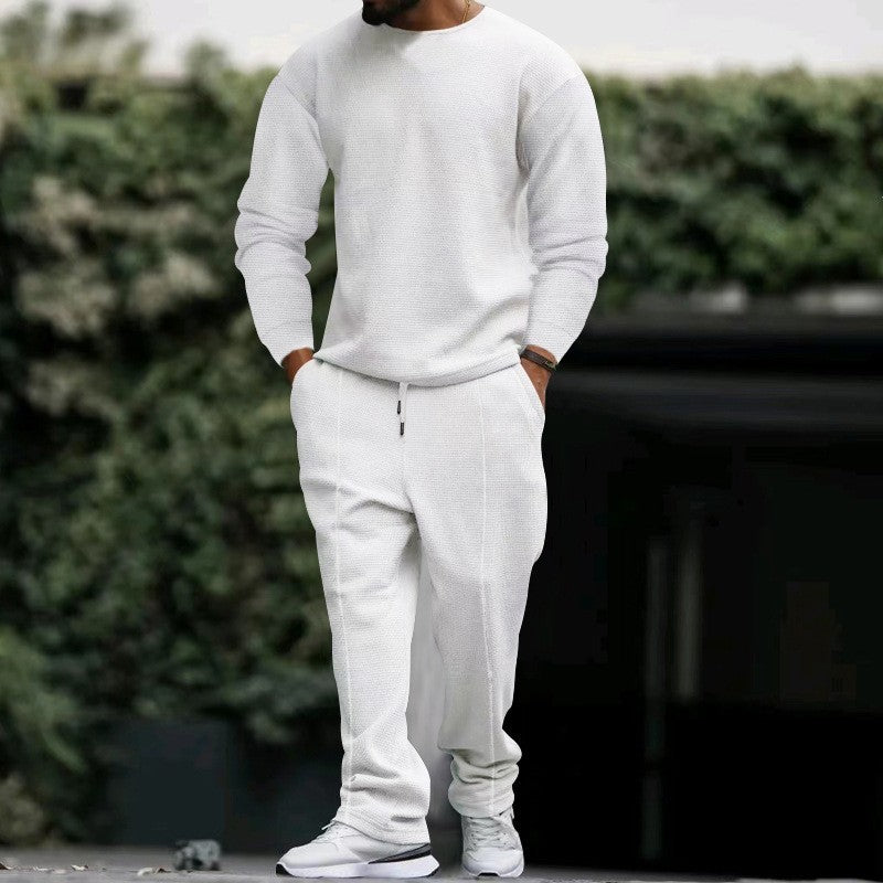 Herren Sportliches Sweatshirt und Jogginghose Set Echoarchiv