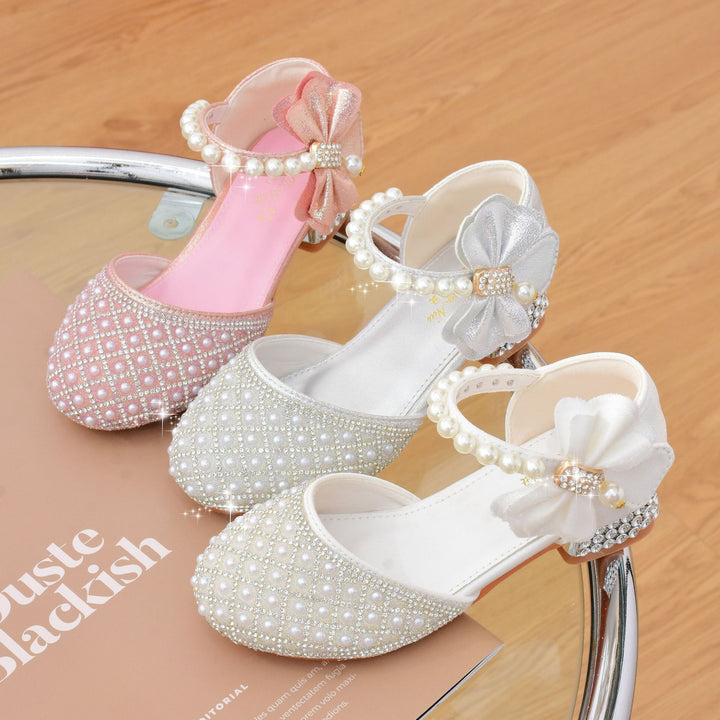 Mädchen Ballerinas mit Perlen- und Strassverzierungen Echo Archiv