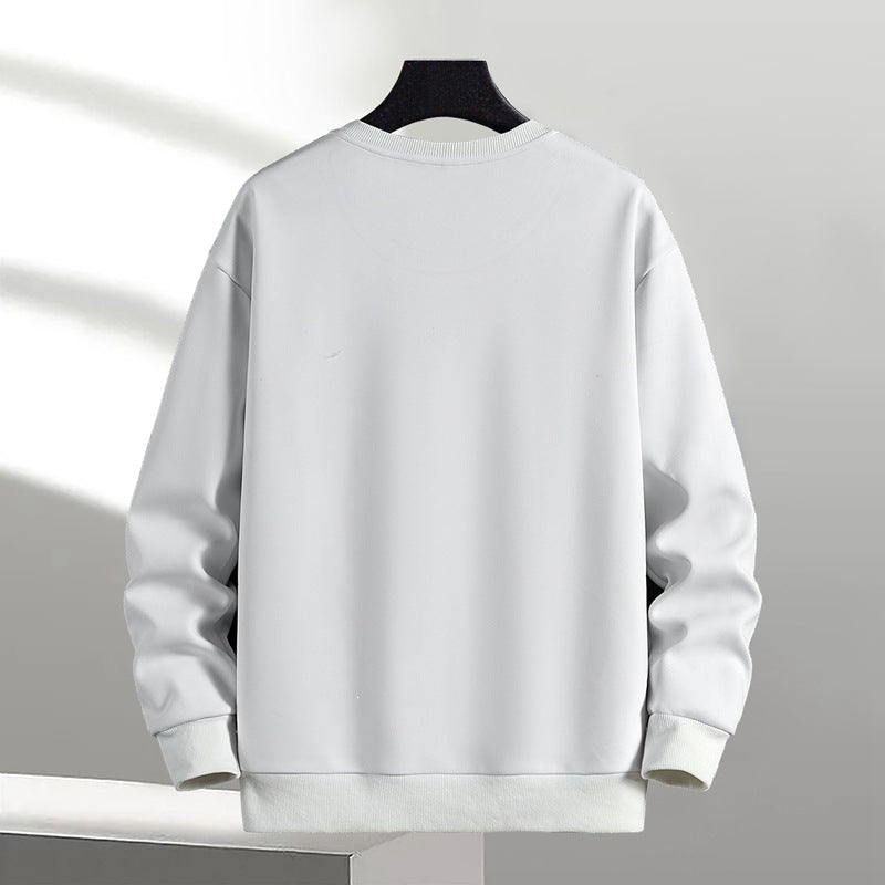 Unisex Oversize‑Sweatshirt mit Pinsel‑Print & geripptem Saum Echoarchiv