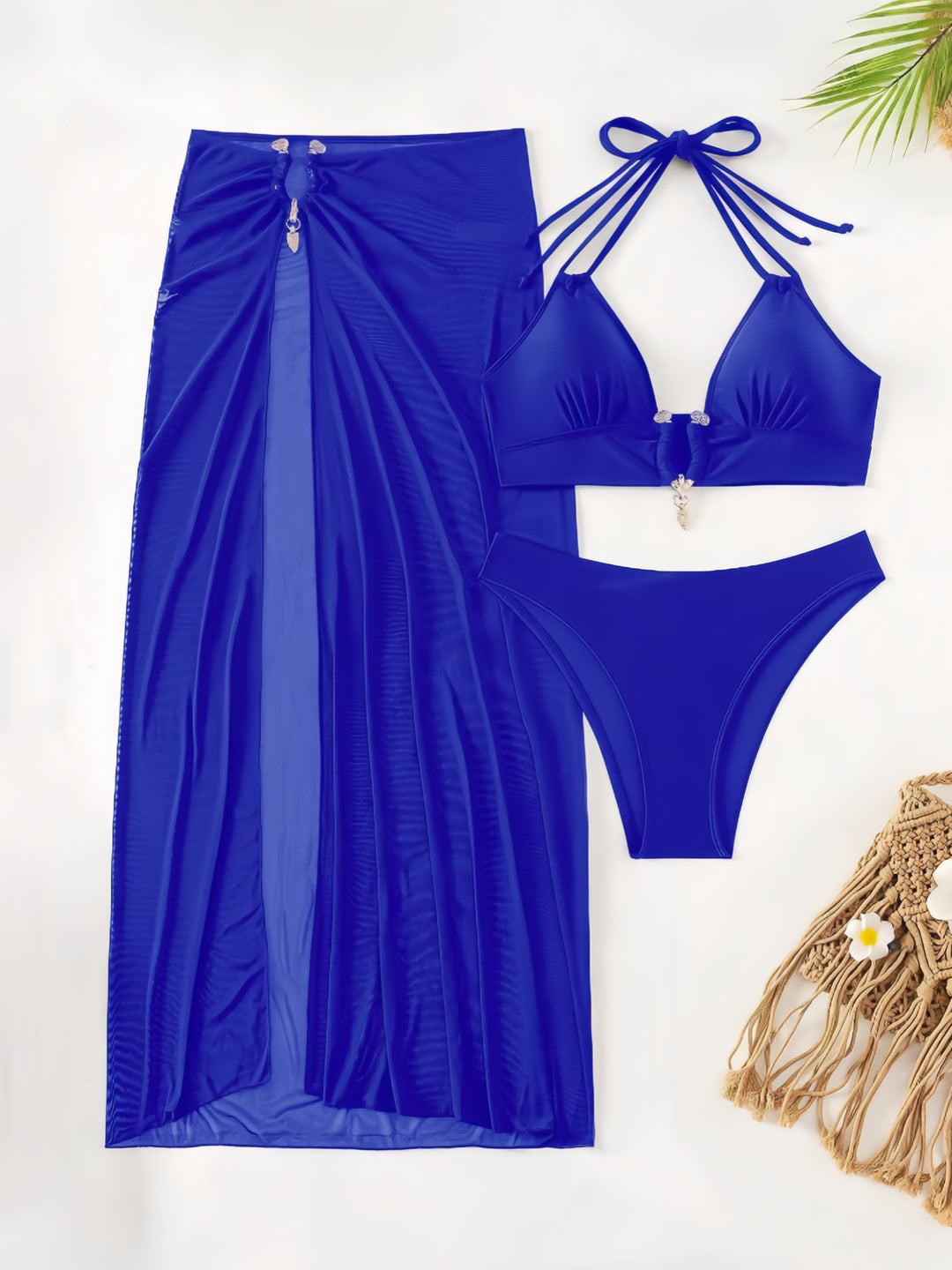 Damen Bikiniset mit transparentem Maxirock Echo Archiv
