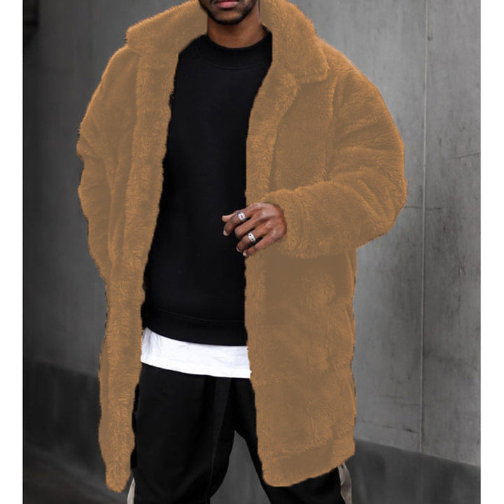 Herren Modische Teddyjacke mit verschließbaren Taschen und hoher Wärmeisolierung Echoarchiv
