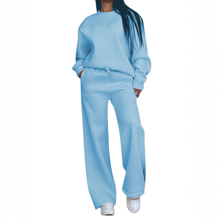 Damen nan lässiges Oversize Sweatshirt und weite Jogginghose Set Echo Archiv