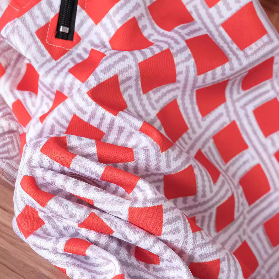 Herren Kurzarm Polo-Shirt und Shorts Set mit modernem Karomuster Echoarchiv