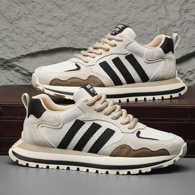 Herren Retro-Sneaker mit Wildleder-Overlays und gedämpfter Profilsohle Echoarhiv