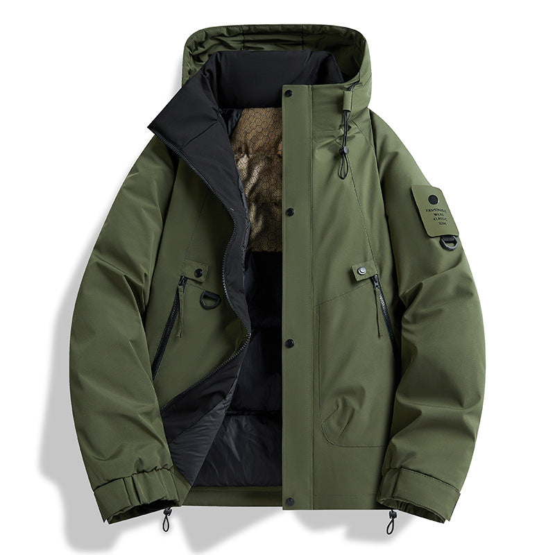 Herren funktionale Parkajacke Echoarchiv
