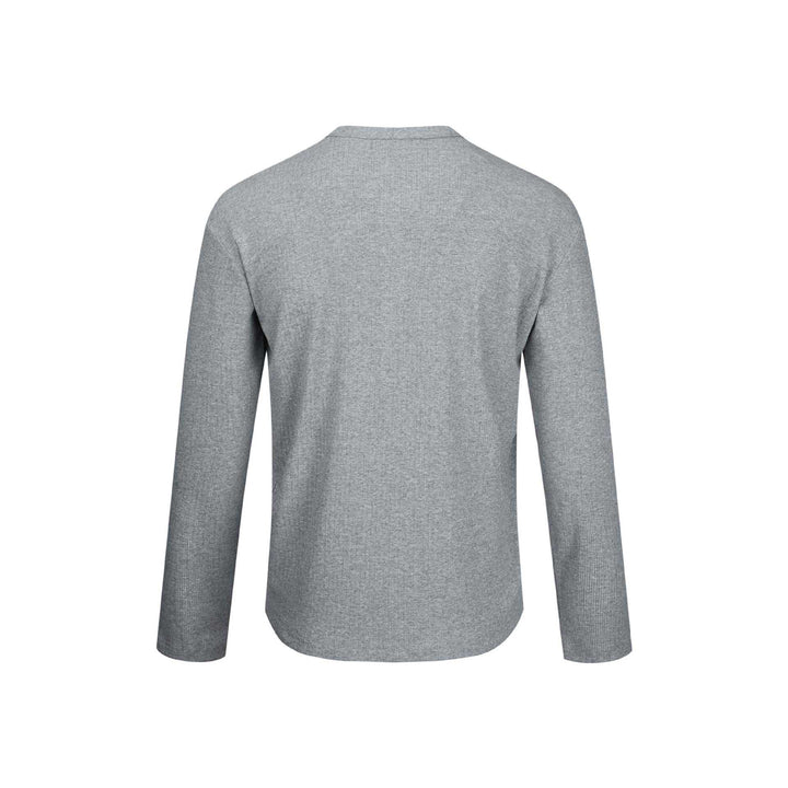 Herren Thermo-Waffelshirt mit Henley-Knopfleiste Echoarchiv