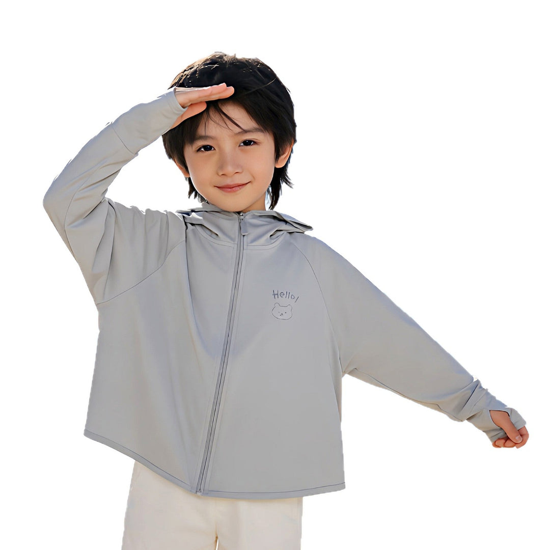 Jungen Funktionsjacke mit UV-Schutz und Kapuze Echo Archiv