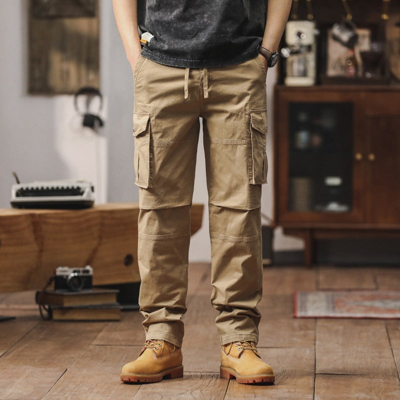 Herren Technische Cargohose mit geradem Schnitt, verstärkten Knien & Mehrfachtaschen Echo Archiv