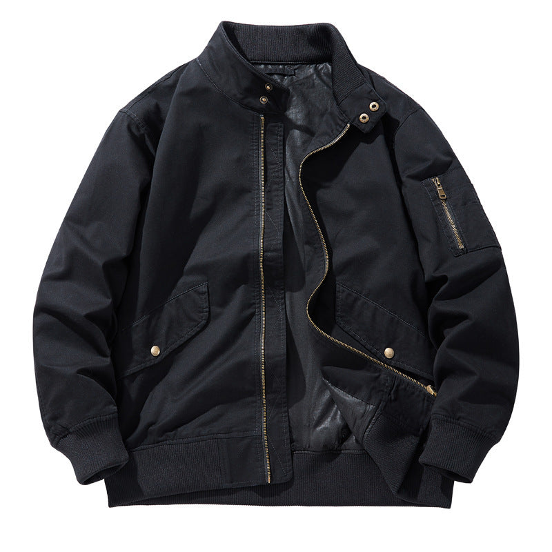 Herren Stilvolle Bomberjacke Echo Archiv