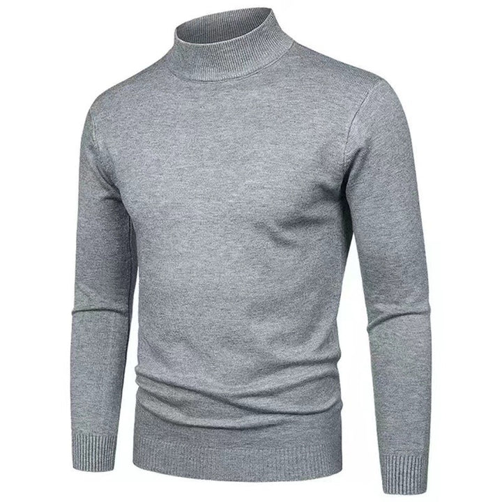 Herren Rollkragenpullover aus hochwertigem Strickmaterial Echoarchiv