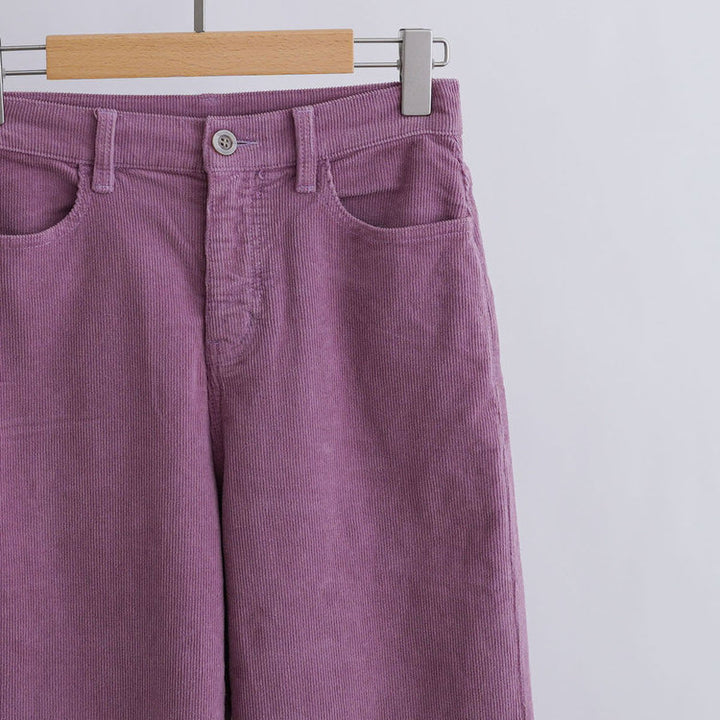 Damen Bequeme und weite Cordhose Echoarchiv