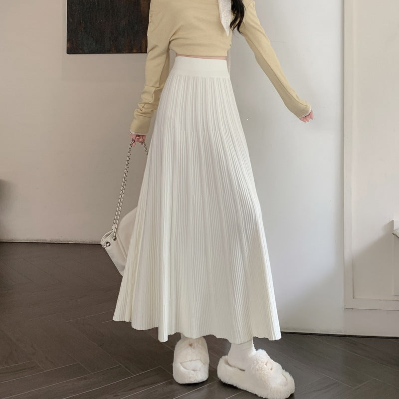 Damen Eleganter, plissierter Maxirock Echo Archiv 1787632207