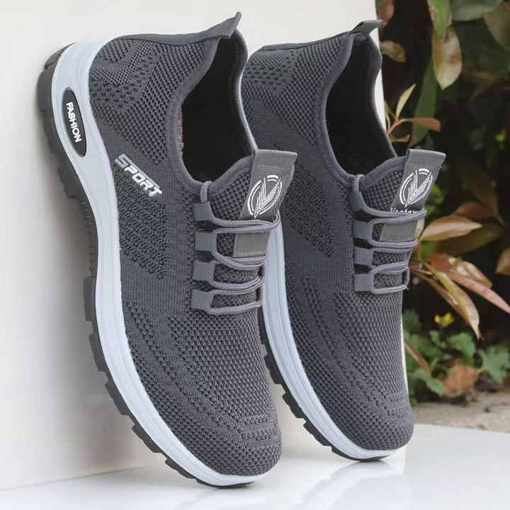 Damen Sportliche Sneakers mit elastischem Obermaterial und rutschfester Sohle Echo Archiv