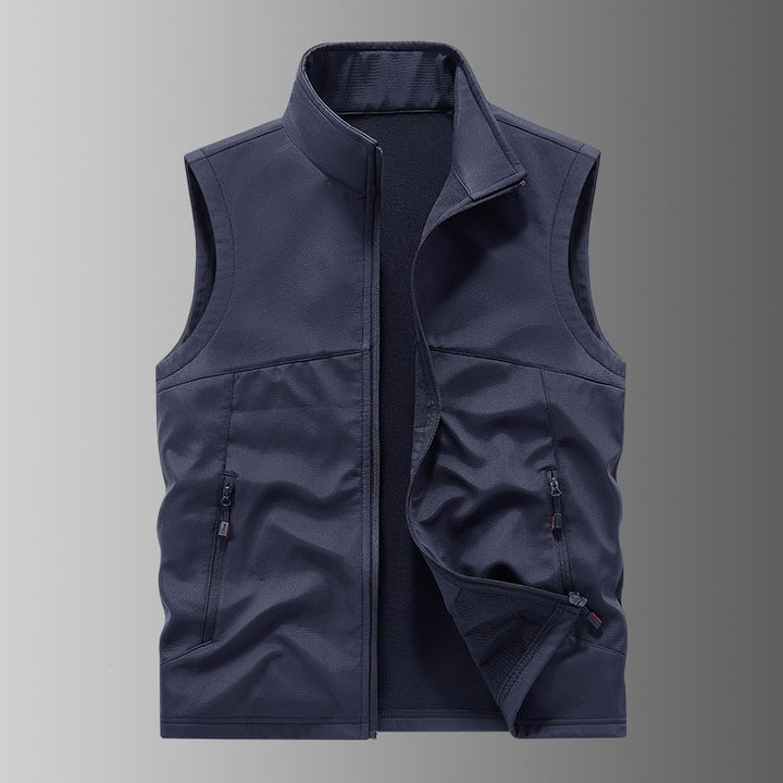 Herren Softshell-Weste mit Fleece-Innenfutter, winddicht und wasserabweisend Echo Archiv