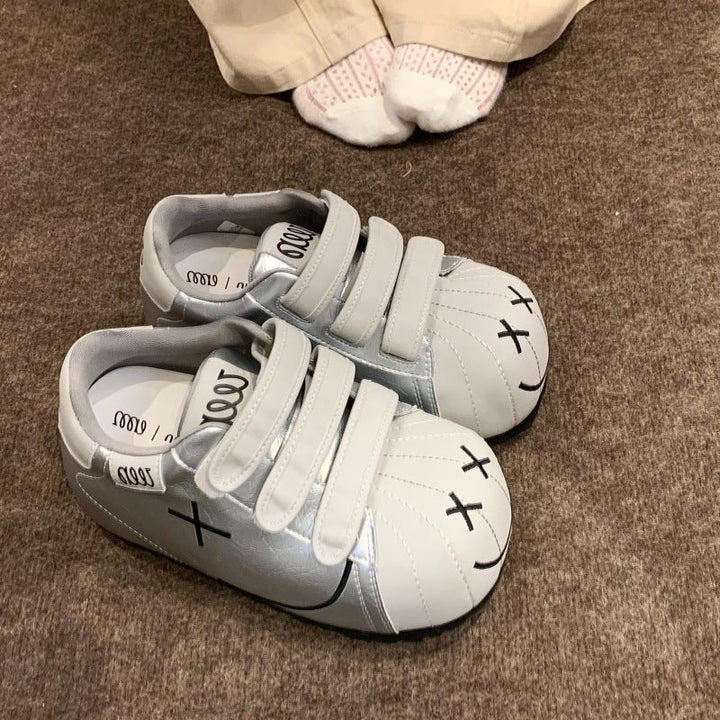 Damen Sneakers mit praktischem Klettverschluss und verspieltem Design Echo Archiv