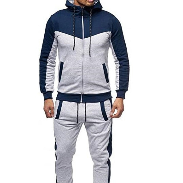 Herren Sportlicher Jogginganzug mit Kapuze und praktischen Taschen Echoarchiv