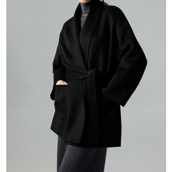 Damen Modischer Oversized-Blazer mit praktischen Taschen Echoarchiv