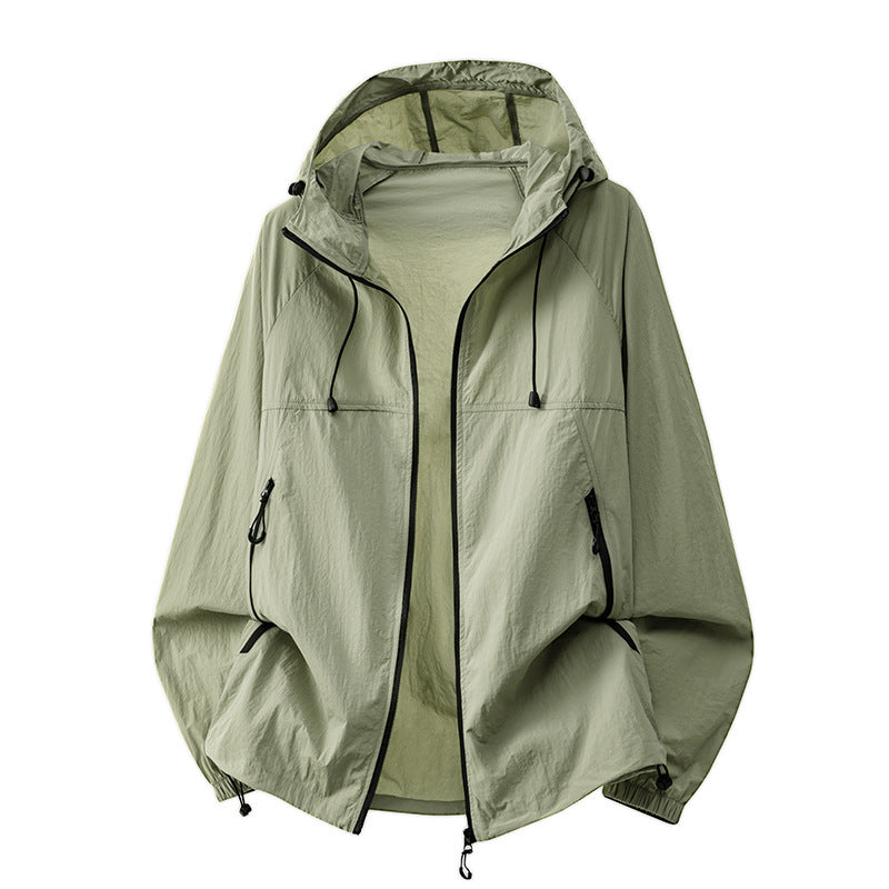 Herren Technische Kapuzenjacke mit Reißverschluss – Taviero