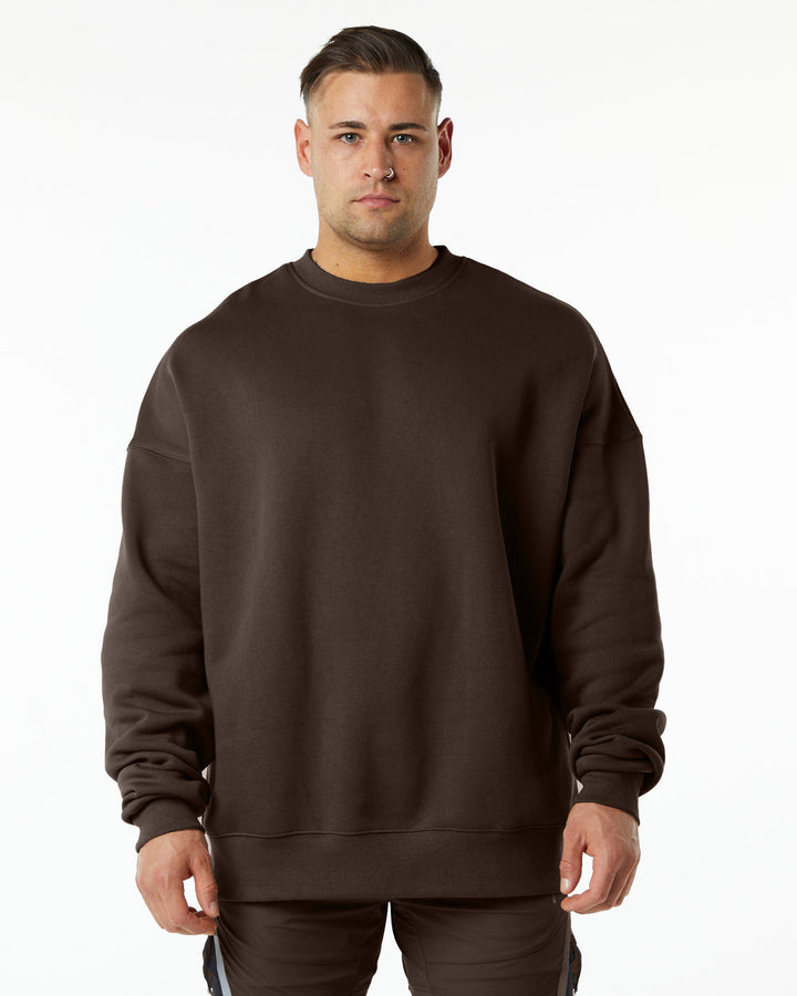 Herren Oversized Sweatshirt mit kuscheligem Innenfutter Echoarchiv