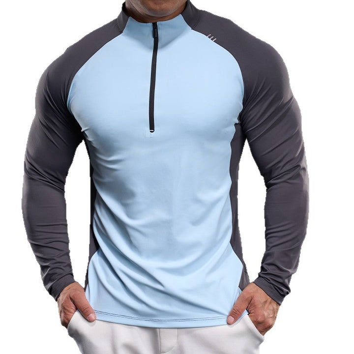 Herren Funktionsshirt mit Half-Zip und Raglanärmeln Echoarchiv