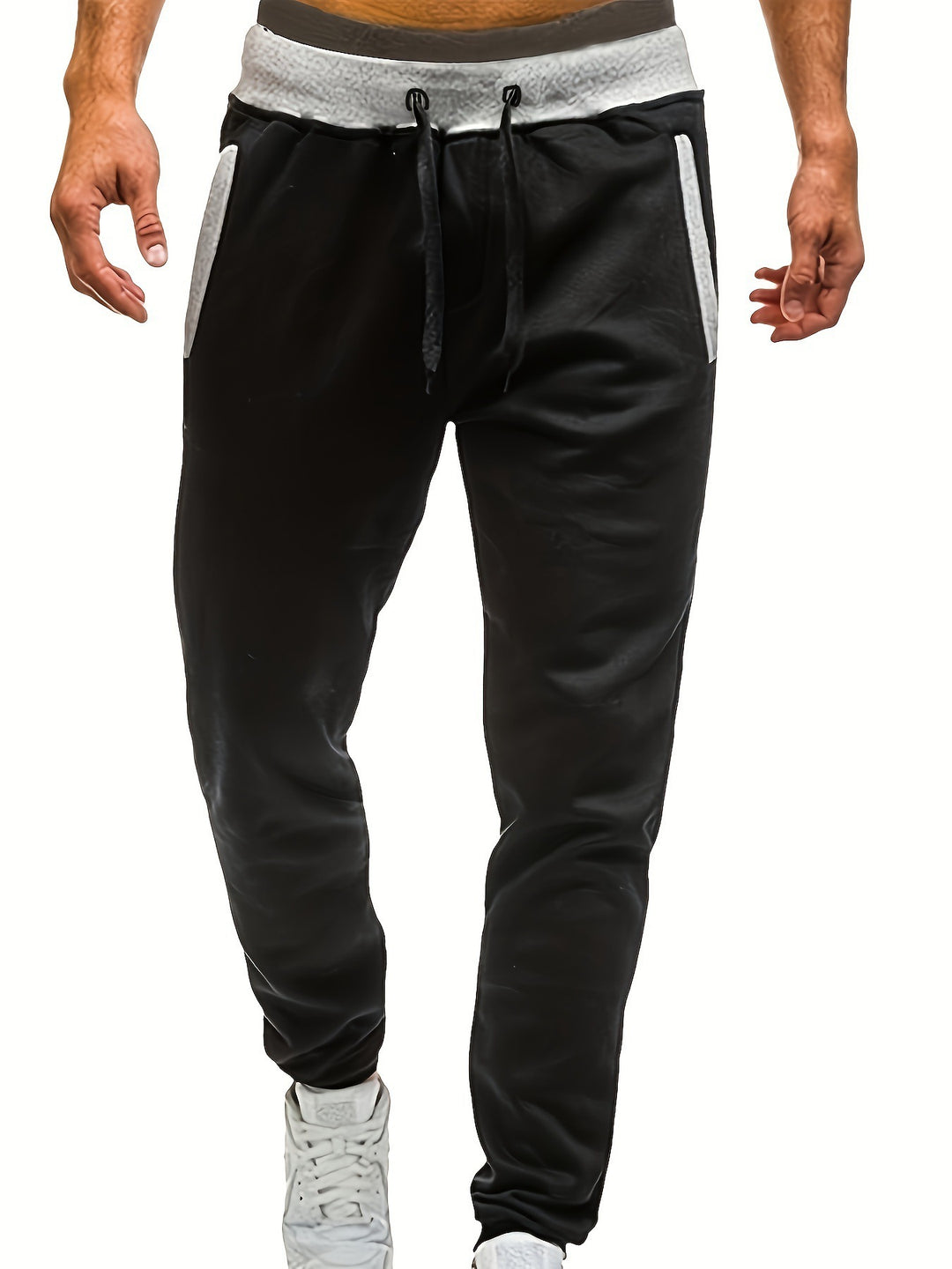 Herren Sportliche Sweatpants mit elastischem Bund und seitlichen Taschen Echoarchiv