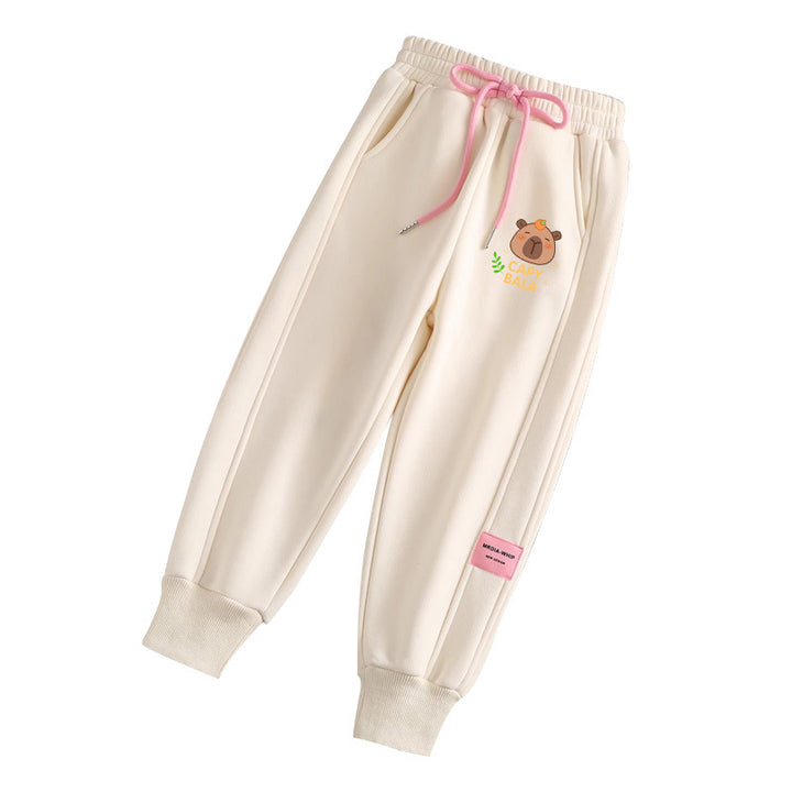 Damen bequeme Sweatpants mit Kordelzug Echo Archiv
