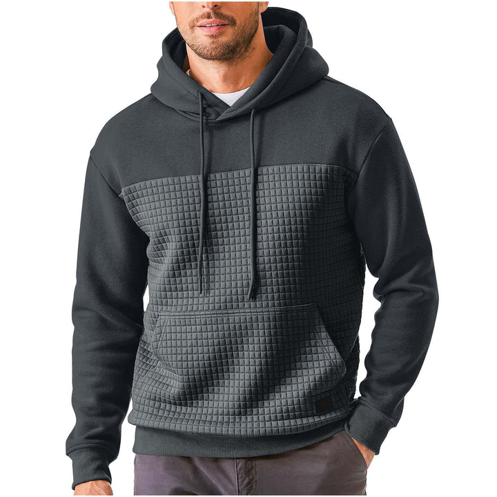 Herren Kapuzenpullover mit strukturiertem Obermaterial Echoarchiv