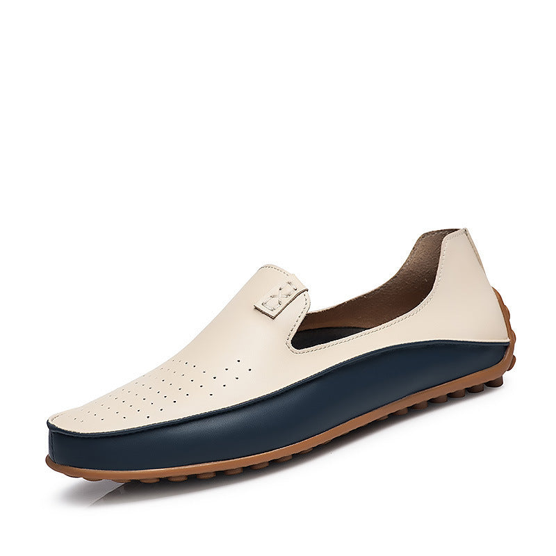 Damen eleganter Driving‑Mokassin mit weichem Lederlook, gepolstertem Komfortfußbett und profiliertem Noppenlaufsohle Echo Archiv