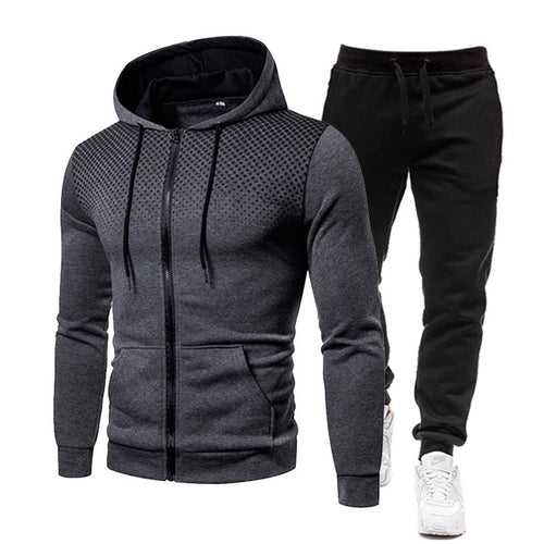 Herren sportliches Hoodie und Jogginghose Set Echoarchiv