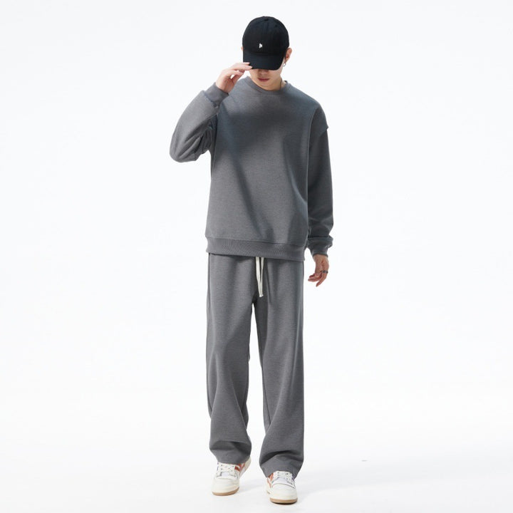 Damen Stylisches Sweatshirt und Sporthose Set Echoarchiv