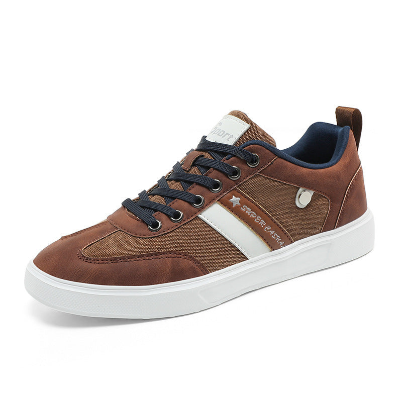 Herren nan urbaner Canvas- und Kunstleder-Sneaker mit gepolstertem Einstieg und profilierter Gummisohle Echo Archiv