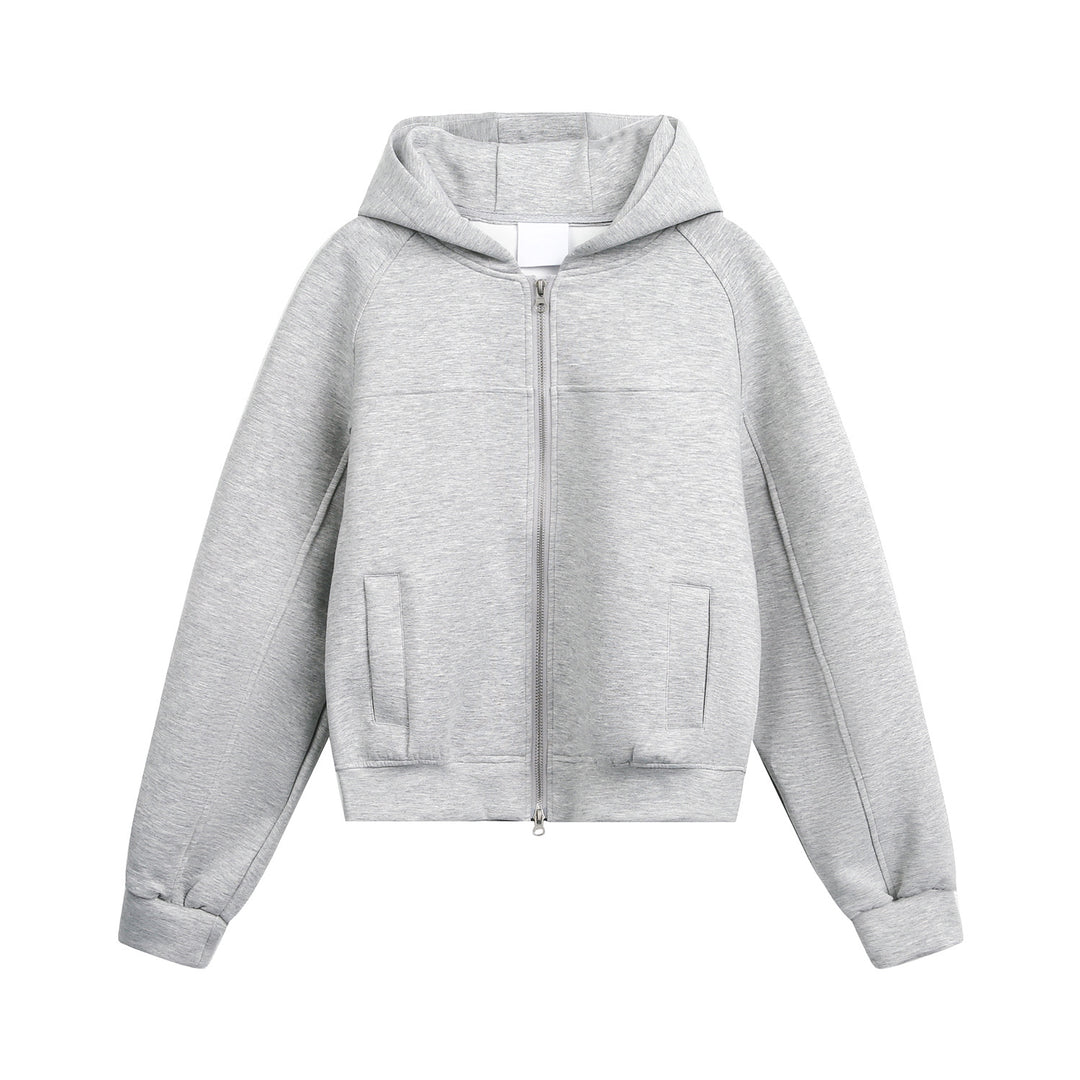 Damen Sportliche Kapuzensweatjacke Echoarchiv