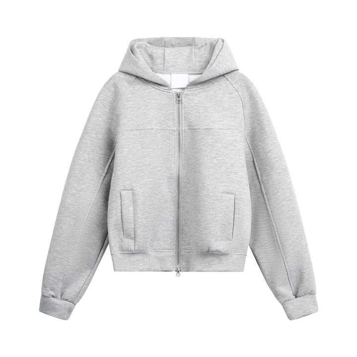 Damen Sportliche Kapuzensweatjacke Echoarchiv
