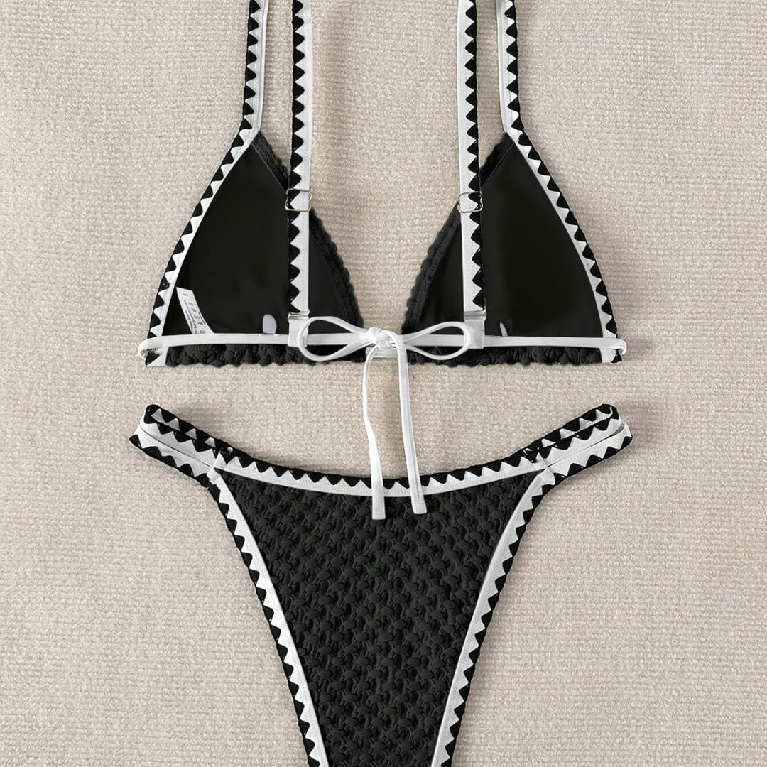 Damen Triangel-Bikini mit raffiniertem Häkelmuster Echo Archiv