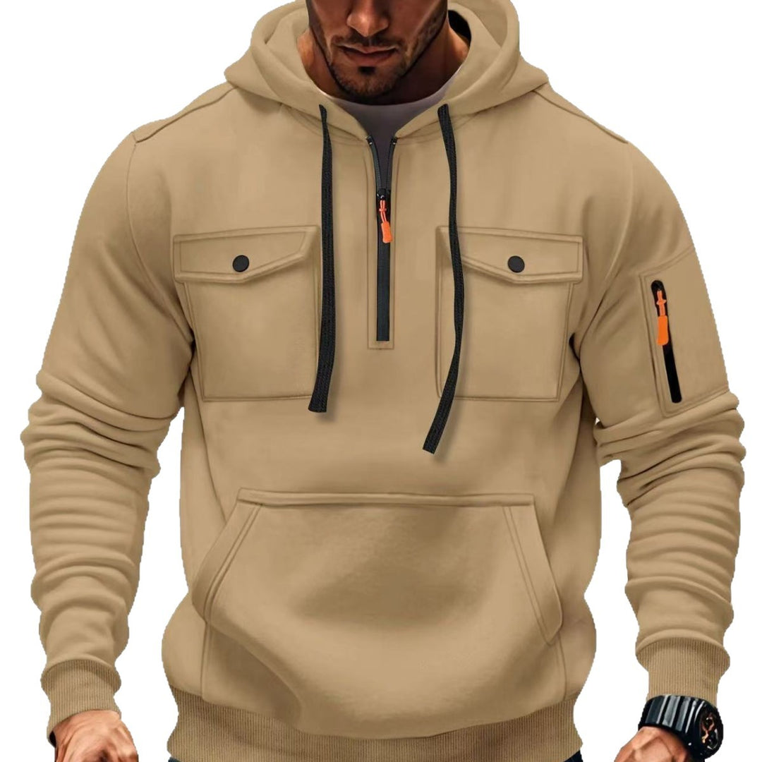 Herren Funktions Hoodie mit praktischen Taschen Echoarchiv